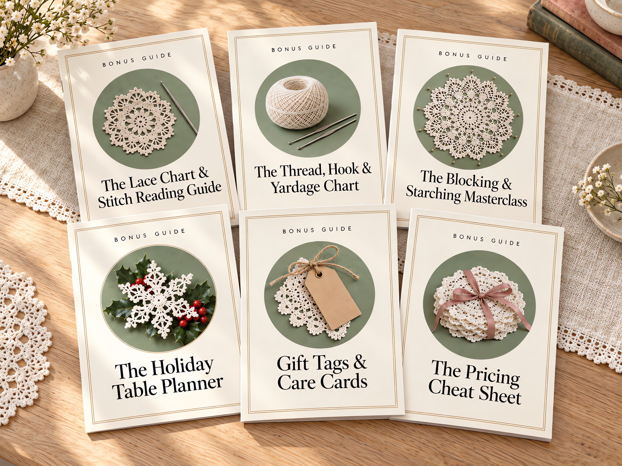 The six bonus guides